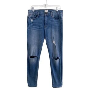 Hudson Jeans Krista Distressed light Denim Size‎ 31 Super Skinny